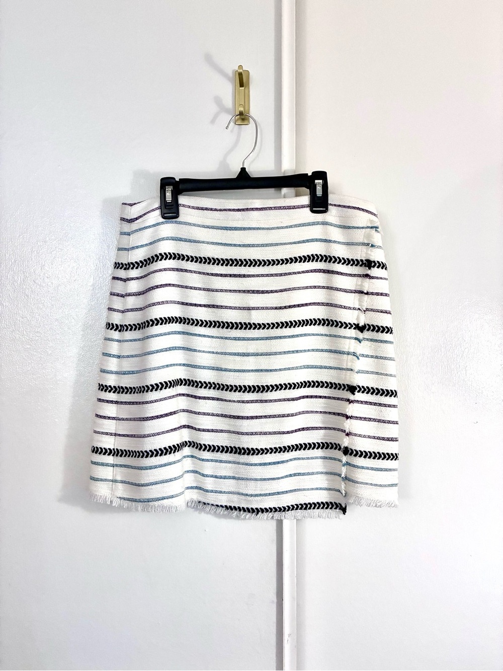 LOFT Mini Skirt with Chic Detail